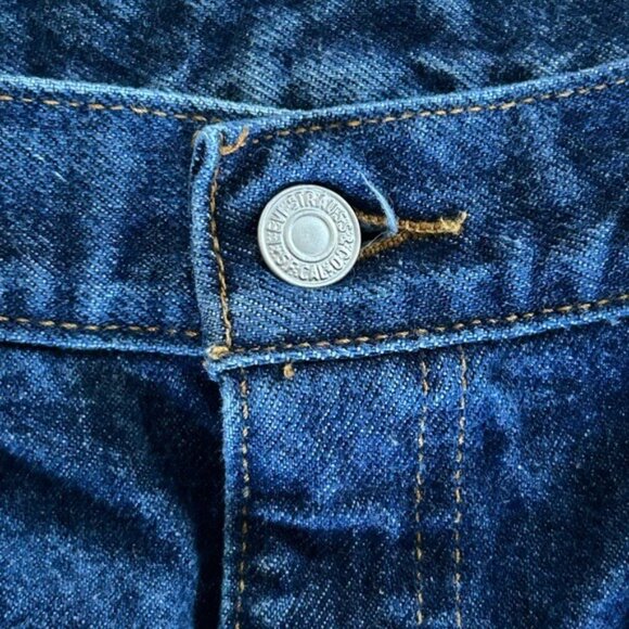 Vintage 80’s Levi’s 505 Men’s Denim Straight Jeans 36 Waist - Picture 7 of 16